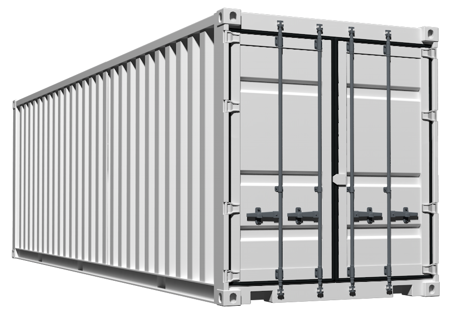 Container maritimes de 20 pieds